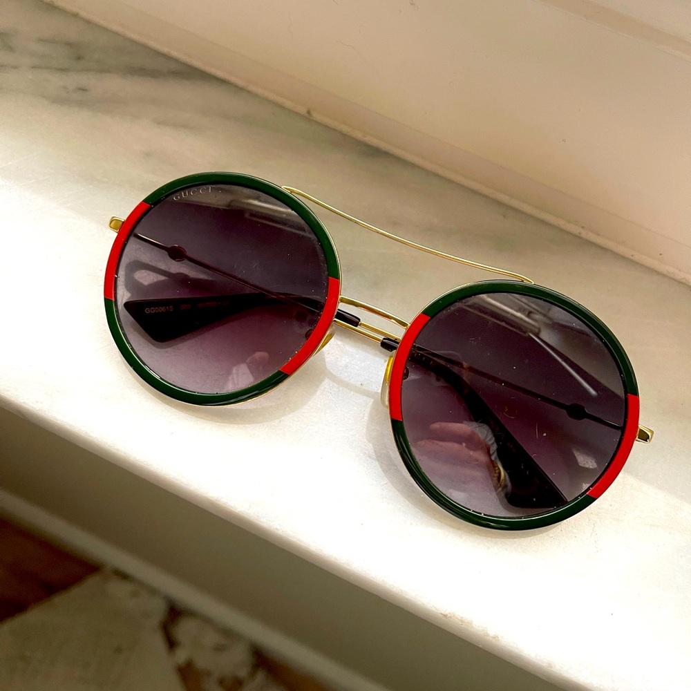 Gucci GG0061S - original green/red design
